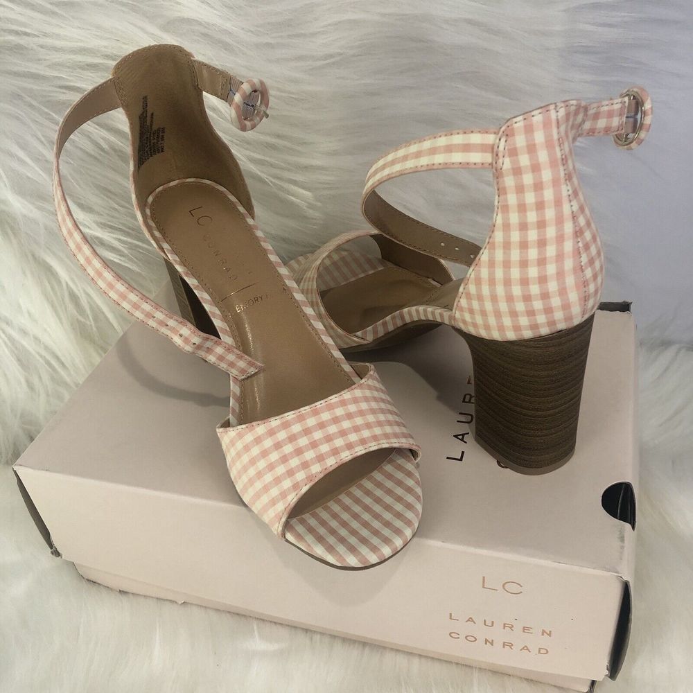 LC Lauren Conrad Block Heel Sandals - Picture 3 of 11